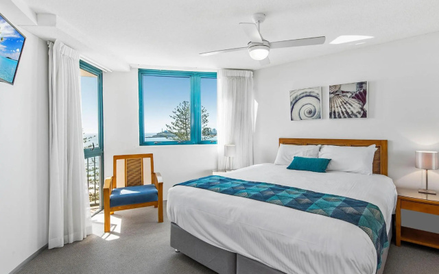 Peninsular Beachfront Resort – Guest Rooms – Mooloolaba