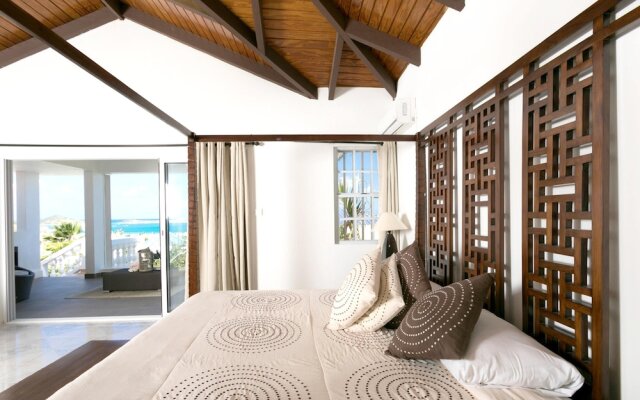 Villa With 5 Bedrooms in Saint Martin, With Wonderful sea View, Private Pool and Terrace - 500 m From the Beach
