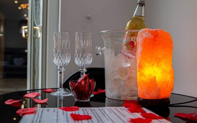 Private Hot Tub, Sauna, Ice Bath Gym Apartment