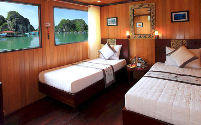 Sun Legend Cruise – Guest Rooms – Ha Long