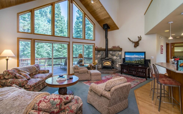 Tahoe Donner Snow Globe Home by RedAwning