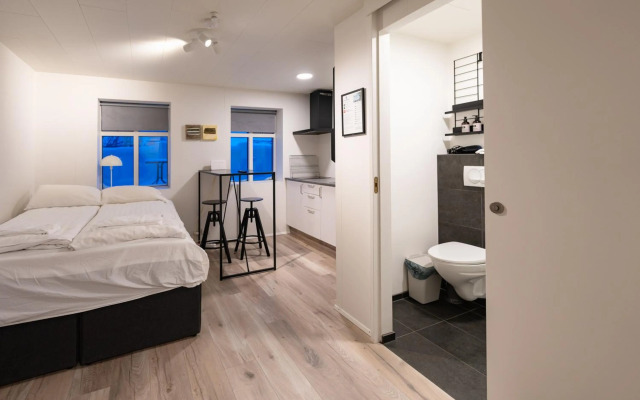 Central and cosy studio apartment with free parking