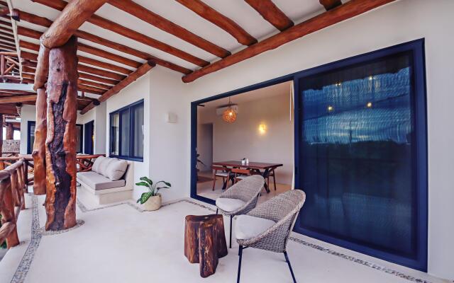Casa Astral Eco Luxury Holbox Island - Sunset and Ocean View with Rooftop Pool (steps from the beach)