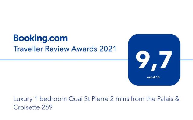 Luxury 1 Bedroom Quai St Pierre 2 Mins From The Palais And Croisette 269 Apartments