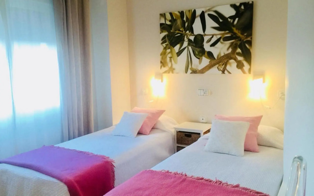 Marbella downtown next to the sea