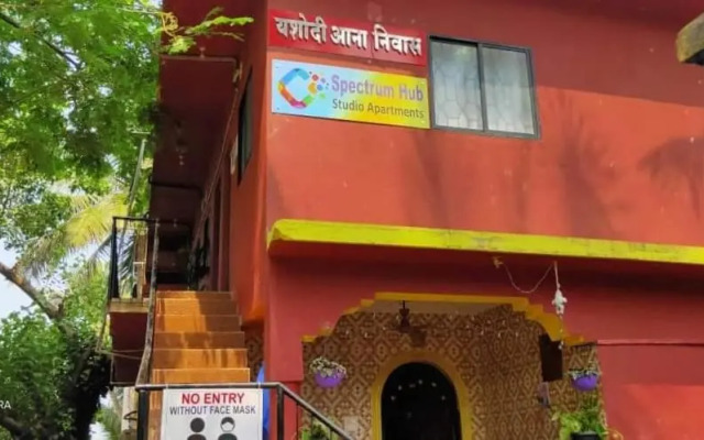 Spectrum Hub beach side Studio Apartment - Candolim - Goa