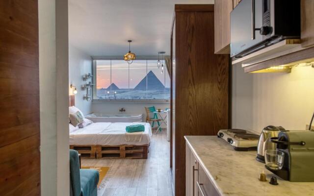Jacuzzi By The Historic Giza Pyramids - Apartment 1