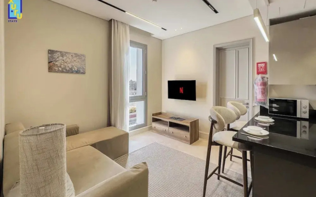 Serene & Spacey 1bdr @ Al Jazi New Cairo