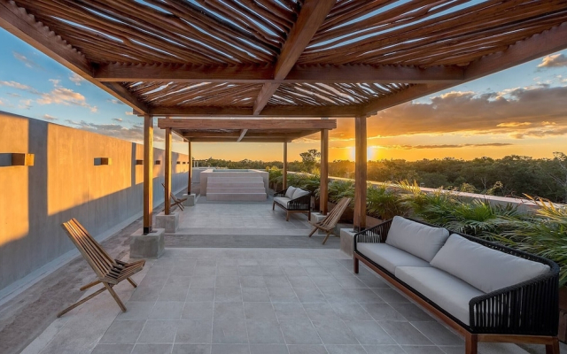 Spacious Loft With Amazing Rooftop Pool In Aldea Z