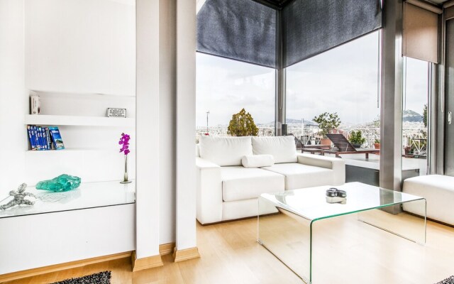 Amazing view loft in Thissio with big balcony