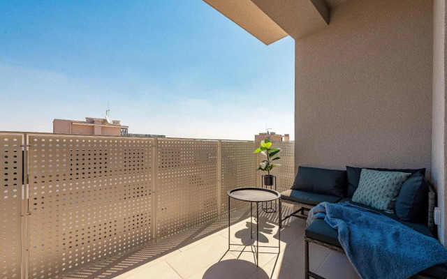 City Lux Apartment 2 - with garage and balcony