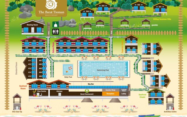 The Barat Tioman Beach Resort