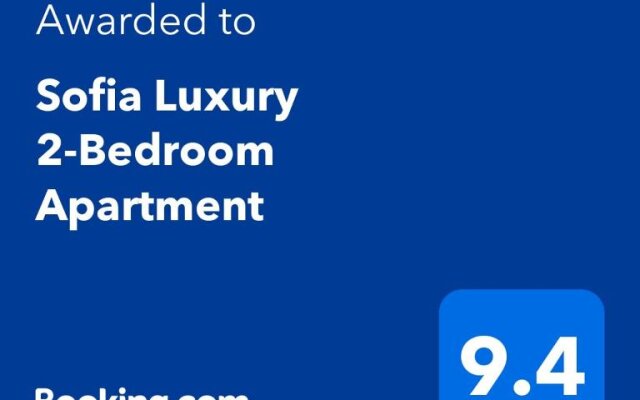 Sofia Luxury 2-Bedroom Apartment