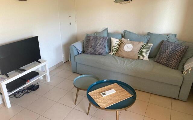 Golfe St Tropez Magique T2 duplex vue mer piscine, garage