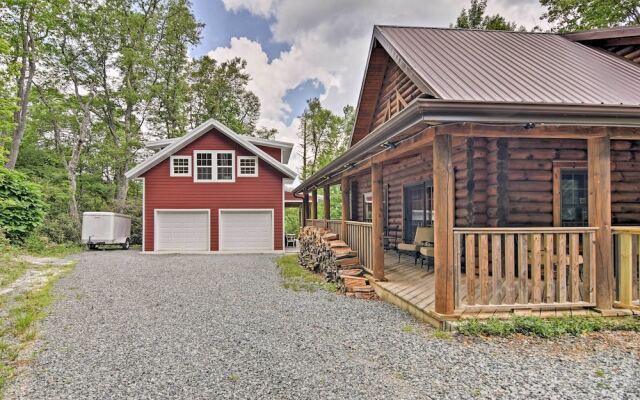 Wraparound Deck: Linville Mountain Cabin
