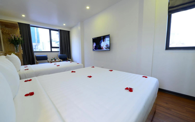 Blue Hanoi Inn Luxury Hotel – Guest Rooms – Hanoi
