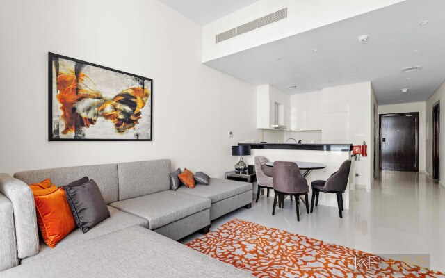 WelHome - Charming Breathtaking 1BR Apt. In Damac Hills