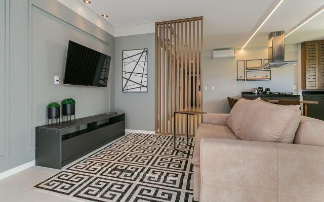 Apto confortável e completo em Floripa VIL305