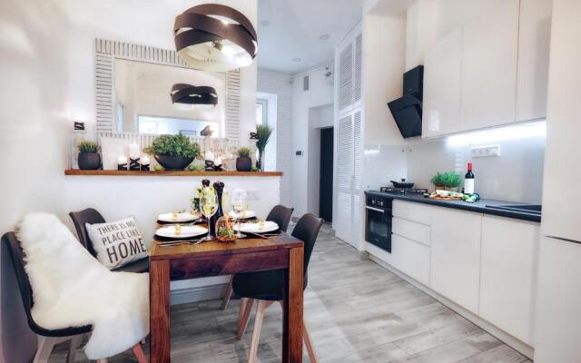 Scandinavian style of Lux Apartments in Lviv