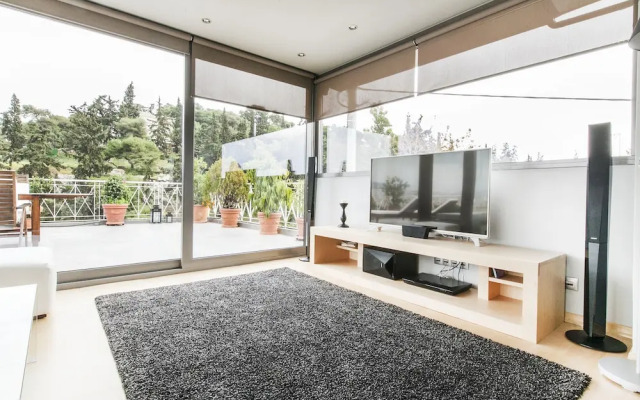 Amazing view loft in Thissio with big balcony