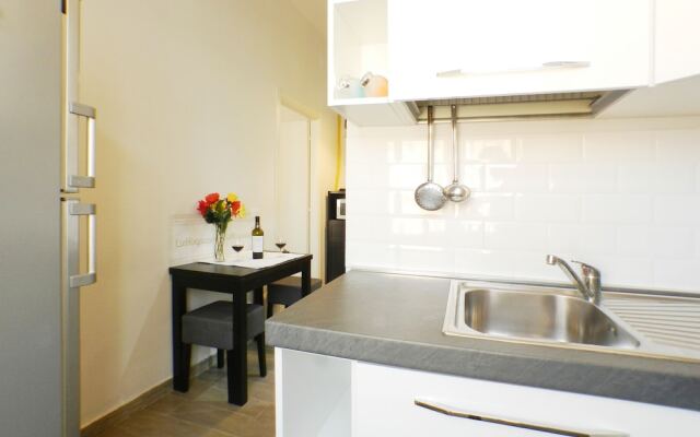 Black and White Movie Apartment