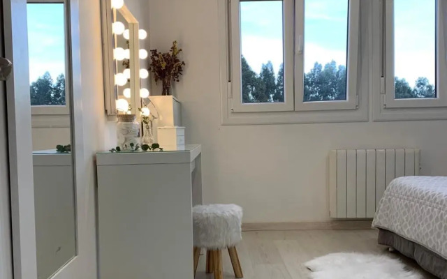 Apartamento con piscina en el centro de Sanxenxo