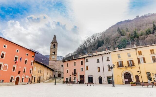 Il Dolce Rifugio. Piazza principale di Leonessa