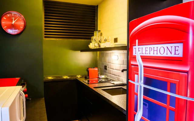 Apto Londrina Flat Hotel 1003, jacuzzi, 43 m2.