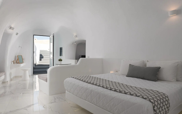 White Concept Caves