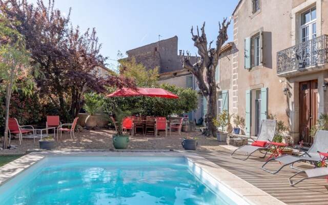 Elegant Holiday Home in Olonzac With Private Swimming Pool