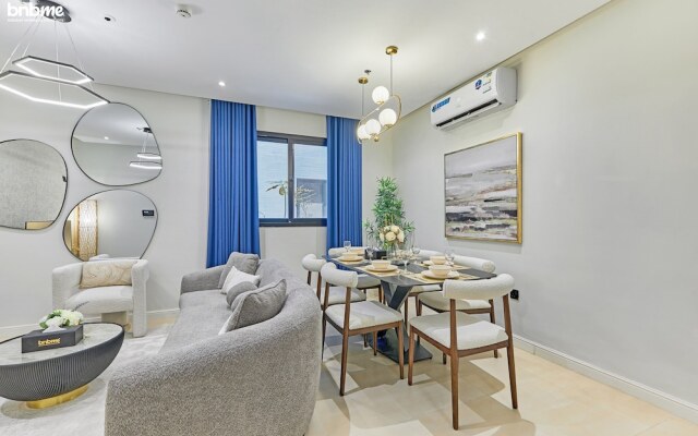 bnbmehomes - Pvt Rooftop in Al Malqa -C4