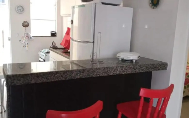 Apartamento aconchegante a 100 metros da praia