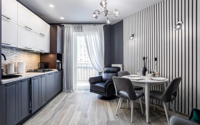 Апартаменты Fishing Vilagge Luxe (Рыбная деревня Люкс) на улице Октябрьская 57