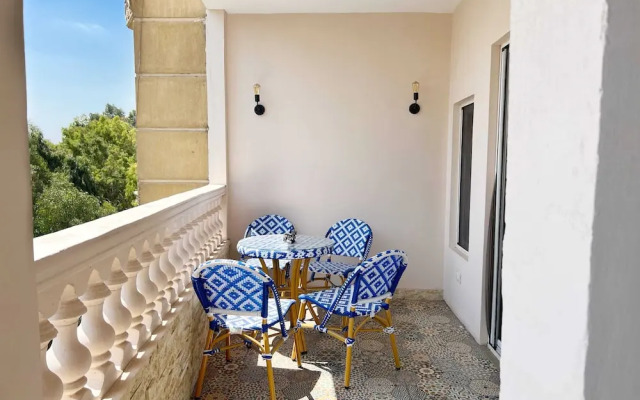 Spellbinding 2 BDR Apt. At The Giza Pyramid's Doorstep