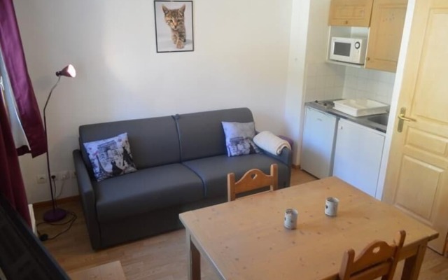 2 Pièces Pour 4 Peronnes en Face des Pistes