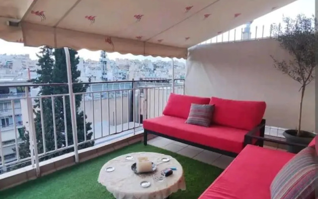 7Th Floor Spacious Veranda In The Heart Of Athens