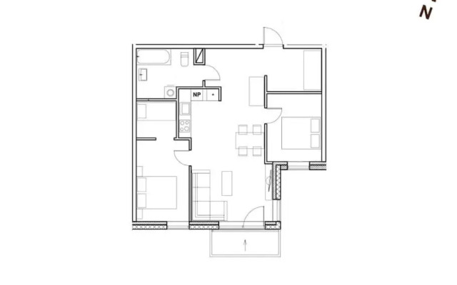 W Apartments near Passenger Port
