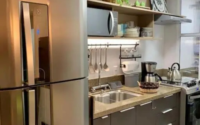 Belíssimo apto 2 suítes em ótima localização de Gramado