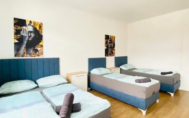 4BR Apartment for 15 Near Danube