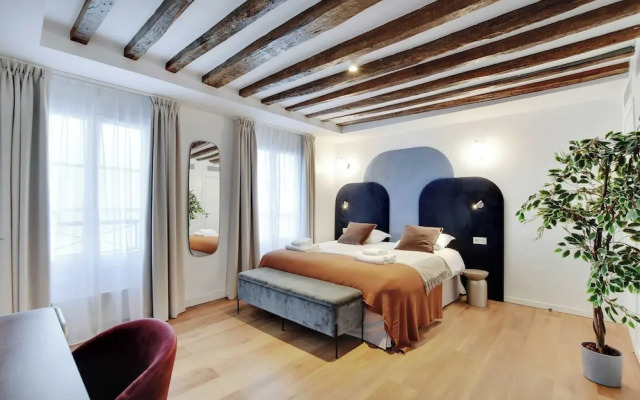 Modern Apartment - 3br/8p - Le Marais/bastille