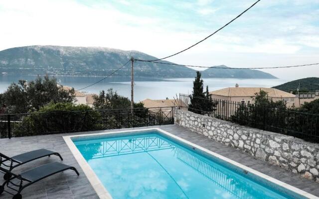 Evreti Villa with Stunning views, near Fiscardo