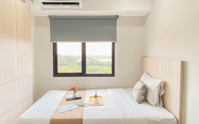 White Accent Studio At Apartment Meikarta Near Paramadina University – Guest Rooms – Cibatu