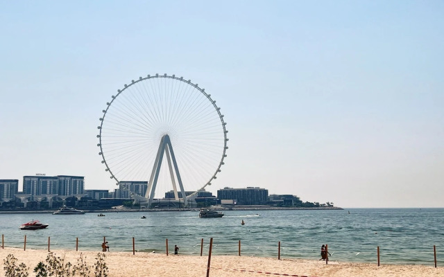 Stylish JBR 3BR M w Beach Access