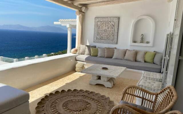 Amazing Sea View Villa Nymph By Calypso Sunset