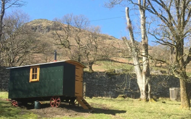 Traditional Shepherd's hut in the Lake District