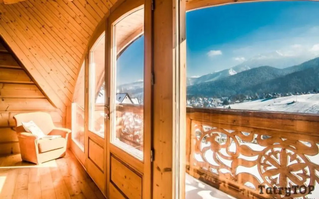 TatryTop Panorama Lux jacuzzi sauna