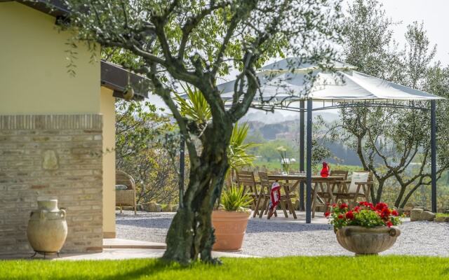 Inviting Holiday Home in San Costanzo With Swimming Pool
