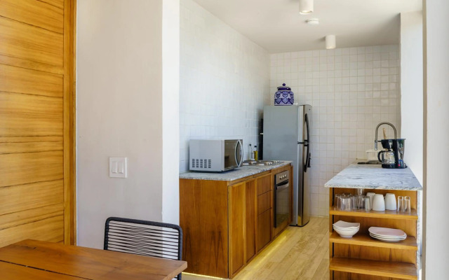 403 Stunning rooftop apartment for couples w/private pool