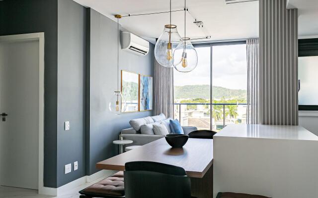 Rooftop com piscina em Jurerê Internacional #JA15