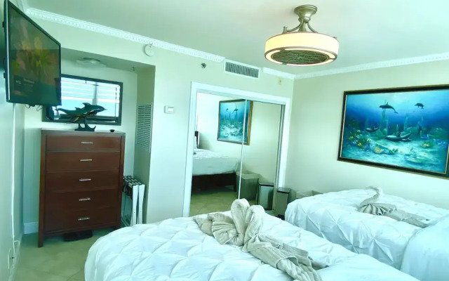 Direct ocean front condo Miami Beach